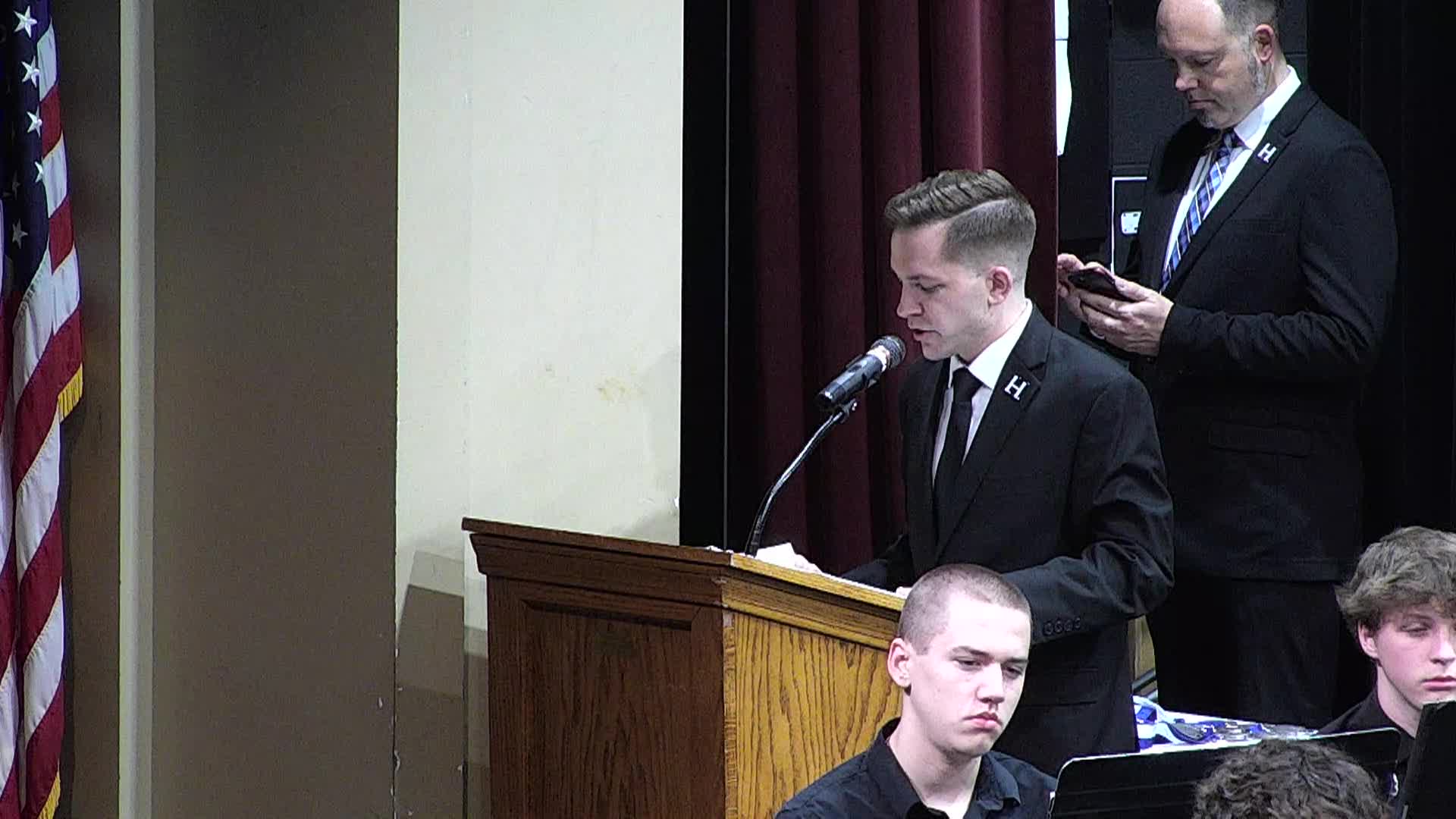 Hudson High School Band End of Year concert